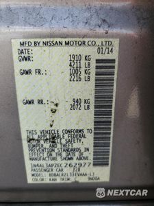 Zdjęcie 12 z 12 samochodu: 2014 NISSAN ALTIMA 2.5 VIN:1N4AL3AP2EC262977 - miniatura