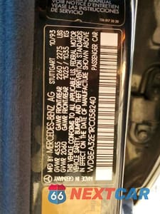 Zdjęcie 12 z 12 samochodu: 1994 MERCEDES-BENZ E 320 VIN:WDBEA32E1RC058240 - miniatura