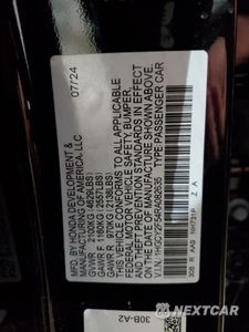 Zdjęcie 14 z 14 samochodu: 2024 HONDA ACCORD HYBRID SPORT VIN:1HGCY2F54RA082635 - miniatura