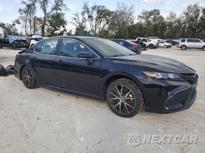 Czwarte zdjęcie samochodu z boku: 2022 TOYOTA CAMRY NIGHT SHADE VIN:4T1S11AK5NU657982 - miniatura
