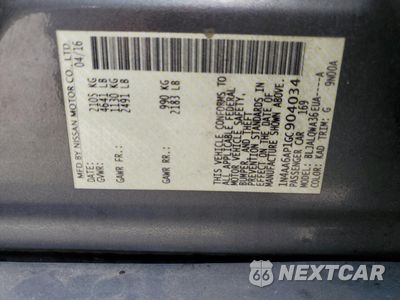 Zdjęcie 13 z 13 samochodu: 2016 NISSAN MAXIMA 3.5S VIN:1N4AA6AP1GC904034 - miniatura