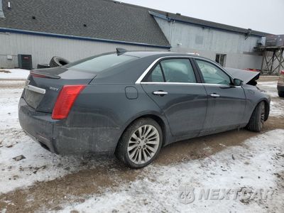 Trzecie zdjęcie samochodu z tyłu: 2016 CADILLAC CTS LUXURY COLLECTION VIN:1G6AX5SX6G0106070 - miniatura