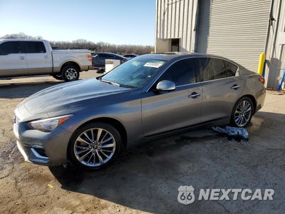 2021 INFINITI Q50 LUXE JN1EV7BP5MM707302 - główne zdjęcie licytacji z USA - miniatura