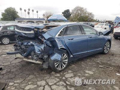 Trzecie zdjęcie samochodu z tyłu: 2018 LINCOLN MKZ HYBRID RESERVE VIN:3LN6L5MU5JR623543 - miniatura