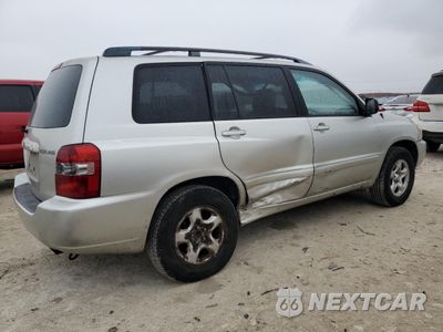 Trzecie zdjęcie samochodu z tyłu: 2007 TOYOTA HIGHLANDER VIN:JTEDD21A970170162 - miniatura