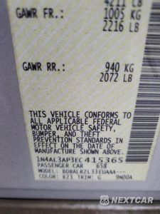 Zdjęcie 13 z 13 samochodu: 2014 NISSAN ALTIMA 2.5 VIN:1N4AL3AP3EC415365 - miniatura
