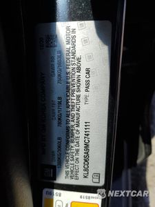 Zdjęcie 12 z 12 samochodu: 2021 CHEVROLET SPARK 1LT VIN:KL8CD6SA9MC741111 - miniatura