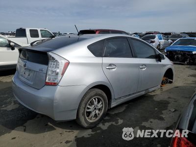Trzecie zdjęcie samochodu z tyłu: 2011 TOYOTA PRIUS VIN:JTDKN3DU8B5297999 - miniatura