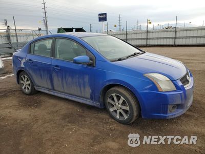 Czwarte zdjęcie samochodu z boku: 2012 NISSAN SENTRA 2.0 VIN:3N1AB6AP9CL706942 - miniatura