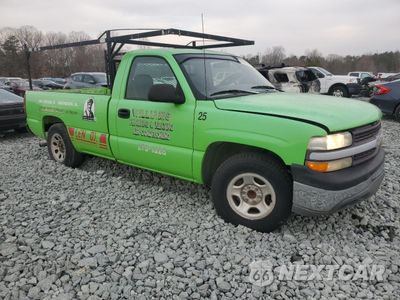 Czwarte zdjęcie samochodu z boku: 1999 CHEVROLET SILVERADO C1500 VIN:1GCEC14W2XE216091 - miniatura