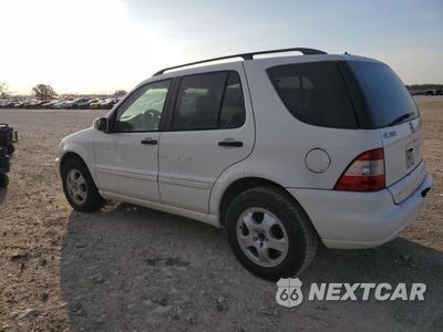 Drugie zdjęcie samochodu z przodu: 2003 MERCEDES BENZ ML 350 VIN:4JGAB57E93A420668 - miniatura