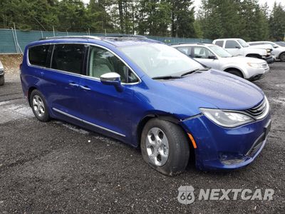Czwarte zdjęcie samochodu z boku: 2018 CHRYSLER PACIFICA HYBRID LIMITED VIN:2C4RC1N7XJR318273 - miniatura