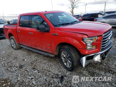 Czwarte zdjęcie samochodu z boku: 2016 FORD F150 SUPERCREW VIN:1FTEW1EG4GFA61813 - miniatura
