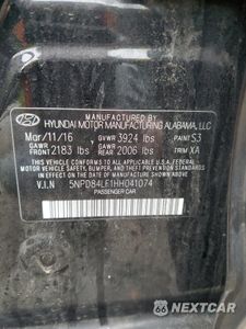 Zdjęcie 14 z 15 samochodu: 2017 HYUNDAI ELANTRA SE VIN:5NPD84LF1HH041074 - miniatura
