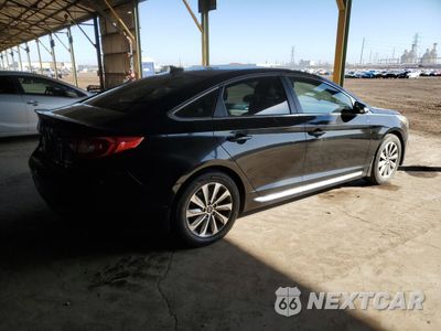 Trzecie zdjęcie samochodu z tyłu: 2016 HYUNDAI SONATA SPORT VIN:5NPE34AF6GH420298 - miniatura