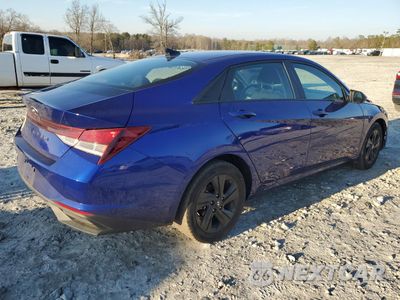 Trzecie zdjęcie samochodu z tyłu: 2021 HYUNDAI ELANTRA SEL VIN:KMHLS4AG5MU122115 - miniatura