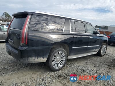 Trzecie zdjęcie samochodu z tyłu: 2015 CADILLAC ESCALADE ESV LUXURY VIN:1GYS3HKJ5FR227283 - miniatura