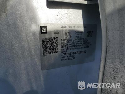 Zdjęcie 12 z 12 samochodu: 2018 CHEVROLET MALIBU LS VIN:1G1ZB5ST8JF129150 - miniatura