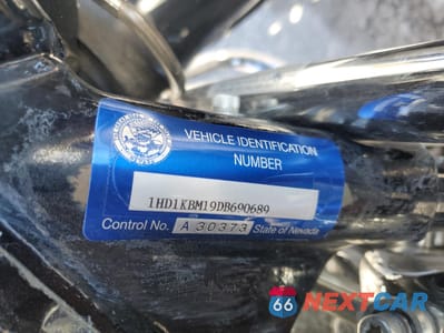 Zdjęcie 9 z 9 samochodu: 2013 HARLEY-DAVIDSON FLHX STREET GLIDE VIN:1HD1KBM19DB690689 - miniatura