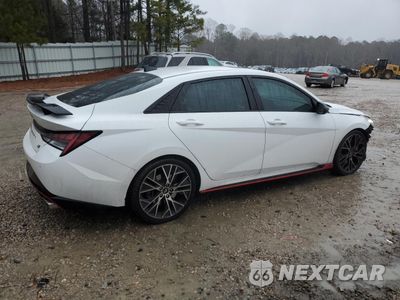 Trzecie zdjęcie samochodu z tyłu: 2022 HYUNDAI ELANTRA N VIN:KMHLW4AK2NU004002 - miniatura