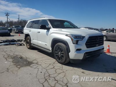 Czwarte zdjęcie samochodu z boku: 2024 TOYOTA SEQUOIA SR5 VIN:7SVAAABAXRX032963 - miniatura