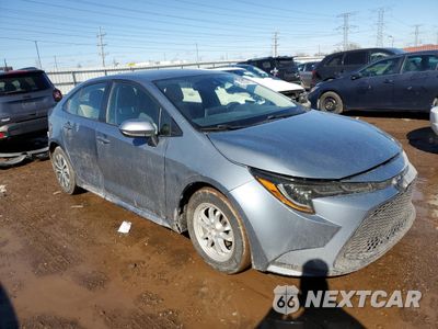 Czwarte zdjęcie samochodu z boku: 2020 TOYOTA COROLLA LE VIN:JTDEBRBE4LJ003026 - miniatura