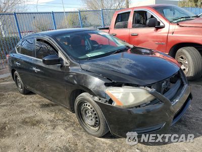 Czwarte zdjęcie samochodu z boku: 2015 NISSAN SENTRA S VIN:3N1AB7AP7FY229246 - miniatura