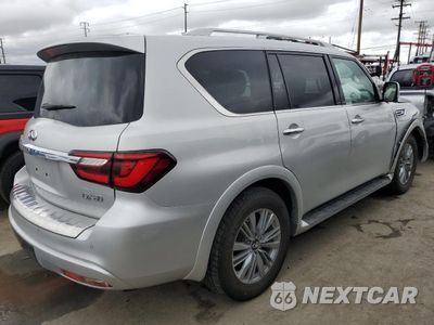 Trzecie zdjęcie samochodu z tyłu: 2021 INFINITI QX80 LUXE VIN:JN8AZ2AF8M9718314 - miniatura