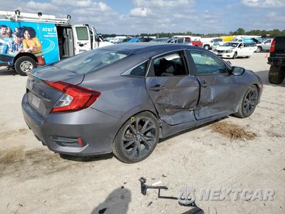 Trzecie zdjęcie samochodu z tyłu: 2019 HONDA CIVIC SPORT VIN:19XFC2F86KE043049 - miniatura