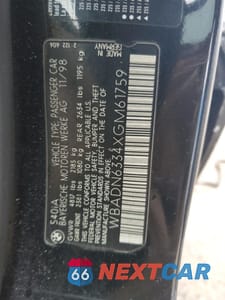 Zdjęcie 12 z 12 samochodu: 1999 BMW 540 I AUTOMATIC VIN:WBADN6334XGM61759 - miniatura