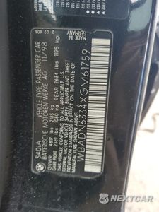 Zdjęcie 12 z 12 samochodu: 1999 BMW 540 I AUTOMATIC VIN:WBADN6334XGM61759 - miniatura