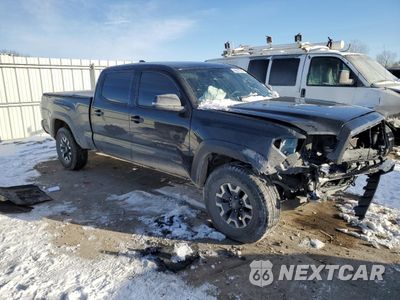 Czwarte zdjęcie samochodu z boku: 2020 TOYOTA TACOMA DOUBLE CAB VIN:3TMDZ5BN7LM085319 - miniatura