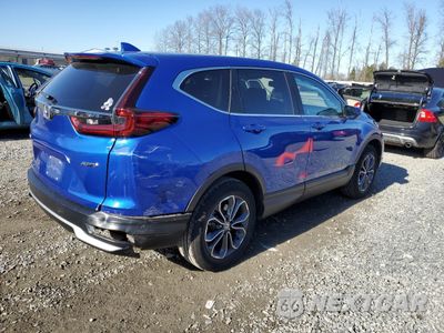 Trzecie zdjęcie samochodu z tyłu: 2020 HONDA CR-V EXL VIN:7FARW2H85LE005961 - miniatura
