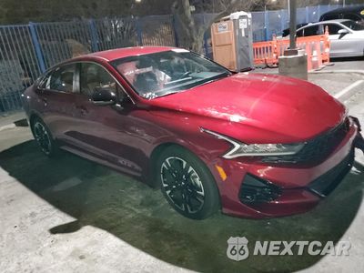 Czwarte zdjęcie samochodu z boku: 2021 KIA K5 GT LINE VIN:5XXG64J21MG073600 - miniatura