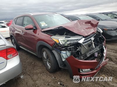 Czwarte zdjęcie samochodu z boku: 2019 HYUNDAI TUCSON LIMITED VIN:KM8J33AL6KU041875 - miniatura