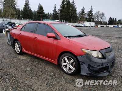 Czwarte zdjęcie samochodu z boku: 2010 TOYOTA COROLLA BASE VIN:1NXBU4EEXAZ360908 - miniatura