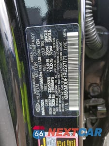 Zdjęcie 13 z 13 samochodu: 2024 HYUNDAI IONIQ 5 SE VIN:KM8KMDDF1RU297171 - miniatura