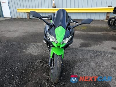 Drugie zdjęcie samochodu z przodu: 2022 KAWASAKI EX650 N VIN:ML5EXEN18NDA74134 - miniatura
