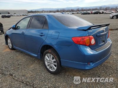 Drugie zdjęcie samochodu z przodu: 2009 TOYOTA COROLLA BASE VIN:1NXBU40E99Z056911 - miniatura