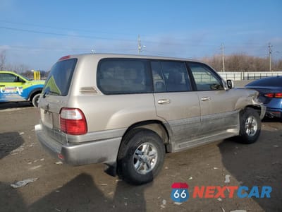 Trzecie zdjęcie samochodu z tyłu: 2000 LEXUS LX 470 VIN:JT6HT00W5Y0109104 - miniatura