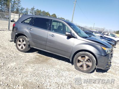 Czwarte zdjęcie samochodu z boku: 2012 ACURA MDX VIN:2HNYD2H27CH511370 - miniatura