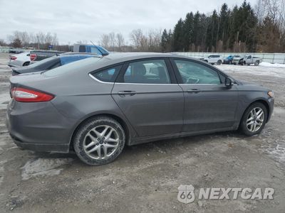 Trzecie zdjęcie samochodu z tyłu: 2014 FORD FUSION SE VIN:1FA6P0HD7E5363120 - miniatura