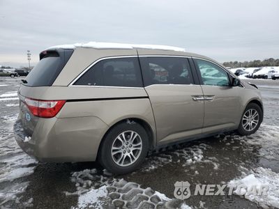 Trzecie zdjęcie samochodu z tyłu: 2011 HONDA ODYSSEY EXL VIN:5FNRL5H65BB017319 - miniatura