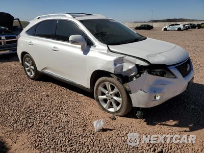 Czwarte zdjęcie samochodu z boku: 2012 LEXUS RX 350 VIN:JTJZK1BAXC2414616 - miniatura