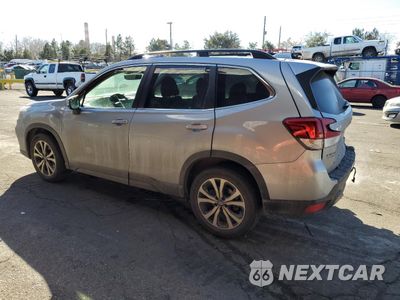 Drugie zdjęcie samochodu z przodu: 2021 SUBARU FORESTER LIMITED VIN:JF2SKAUC8MH455281 - miniatura