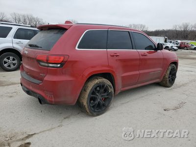 Trzecie zdjęcie samochodu z tyłu: 2014 JEEP GRAND CHEROKEE SRT-8 VIN:1C4RJFDJ6EC434830 - miniatura
