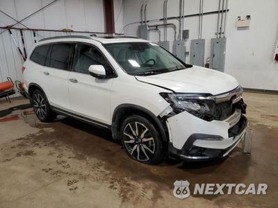 Czwarte zdjęcie samochodu z boku: 2020 HONDA PILOT ELITE VIN:5FNYF6H0XLB062228 - miniatura