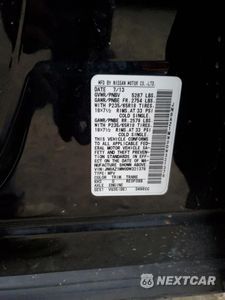 Zdjęcie 13 z 13 samochodu: 2013 NISSAN MURANO S VIN:JN8AZ1MW0DW321378 - miniatura