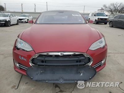 Piąte zdjęcie samochodu w środku: 2014 TESLA MODEL S VIN:5YJSA1H17EFP35821 - miniatura