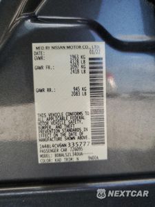 Zdjęcie 14 z 14 samochodu: 2022 NISSAN ALTIMA SR VIN:1N4BL4CV6NN335777 - miniatura